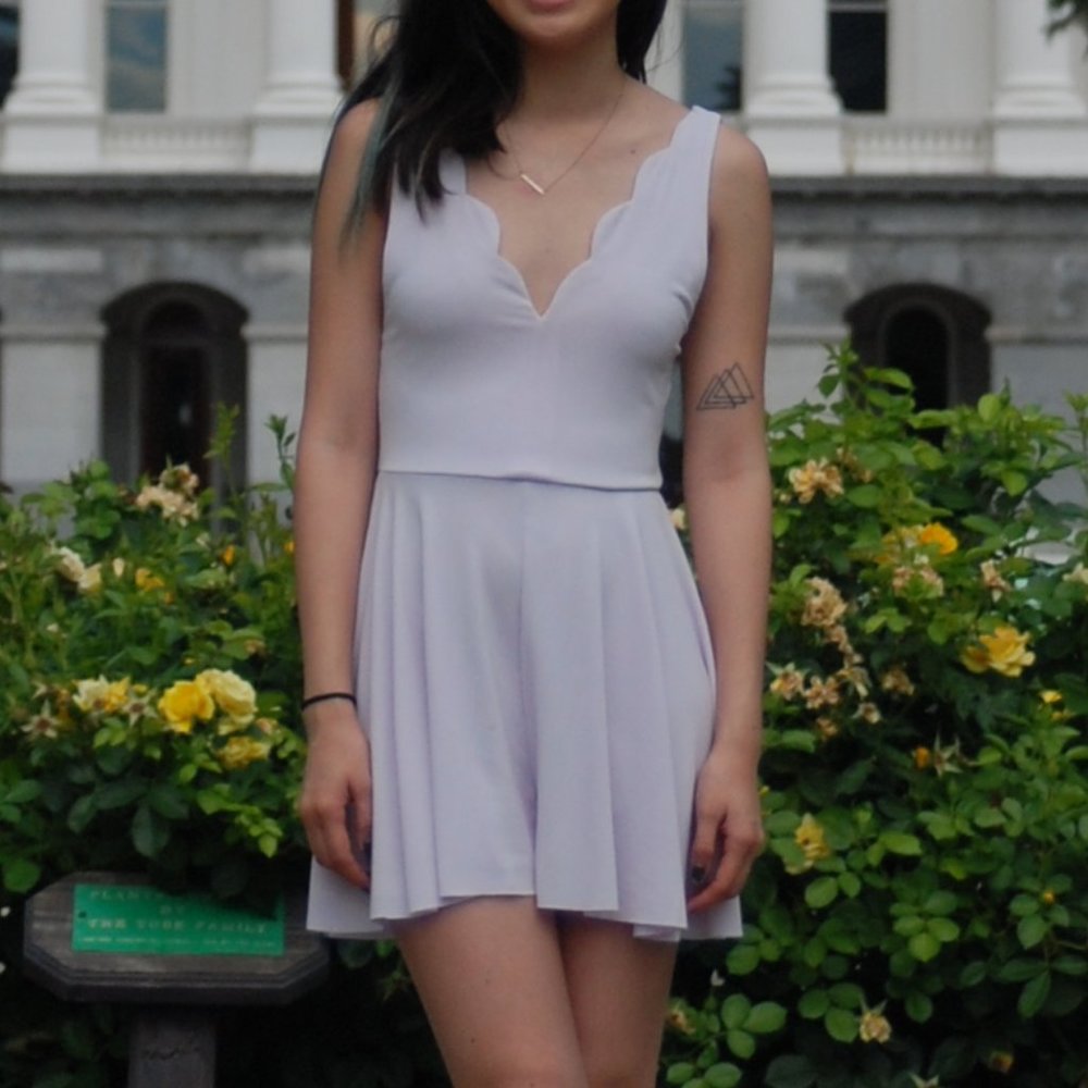 Urban Outfitters blush pink romper